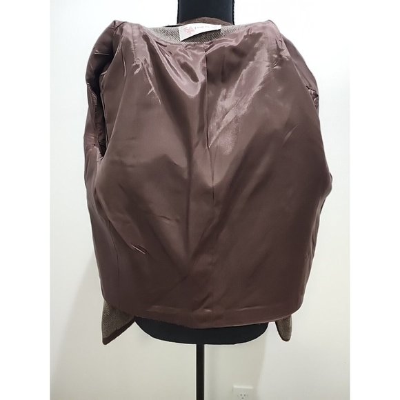 Vintage 60s 70s Evan-Picone Wool Cropped Blazer Size 10 Union Made Retro Women's - Picture 5 of 6